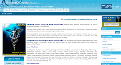 Desktop Screenshot of biomedscidirect.com